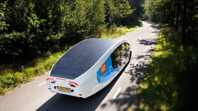 Divulgação/Bart van Overbeeke, Solar Team Eindhoven