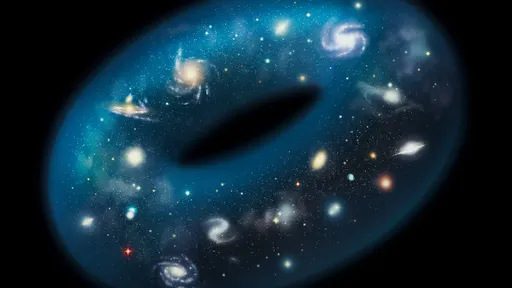 O universo pode ter o formato de uma "rosquinha", segundo este estudo