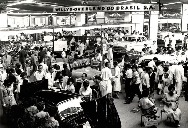 Exposição Willys Salão do Automóvel de 1960