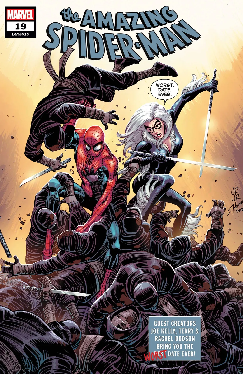 Resposta sobre os atiradores de teia do Homem-Aranha vieram em Amazing Spider-Man #19, lançado na semana passada (Imagem: Reprodução/Marvel Comics)