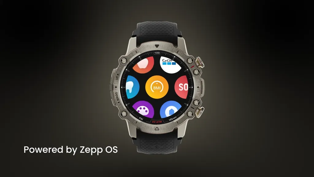 Relógio pode ser personalizado com a ajuda de aplicativo para celular (Imagem: Divulgação/Amazfit)