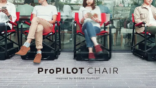 Cadeira autônoma da Nissan ajuda a organizar filas automaticamente
