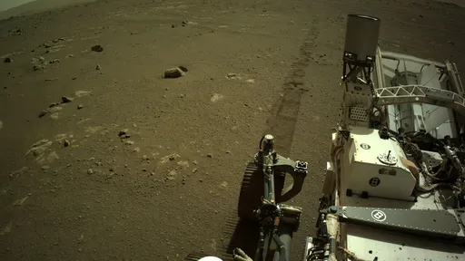 Ouça o primeiro áudio do Perseverance se deslocando na superfície de Marte