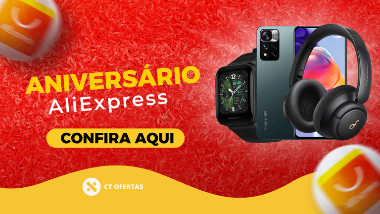 Confira uma seleção de ofertas AliExpress por menos de US$ 50