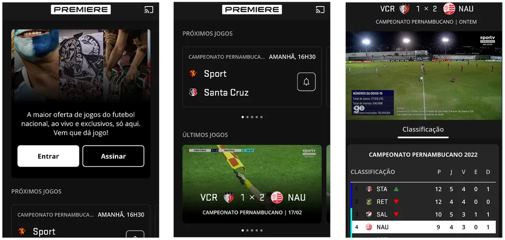 Premiere Play: como baixar e usar o app para assistir a jogos ao vivo