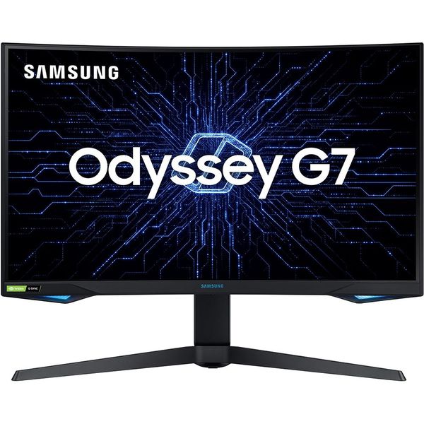 Monitor Gamer Curvo Samsung Odyssey 27'' WQHD, 240Hz HDMI USB - Preto