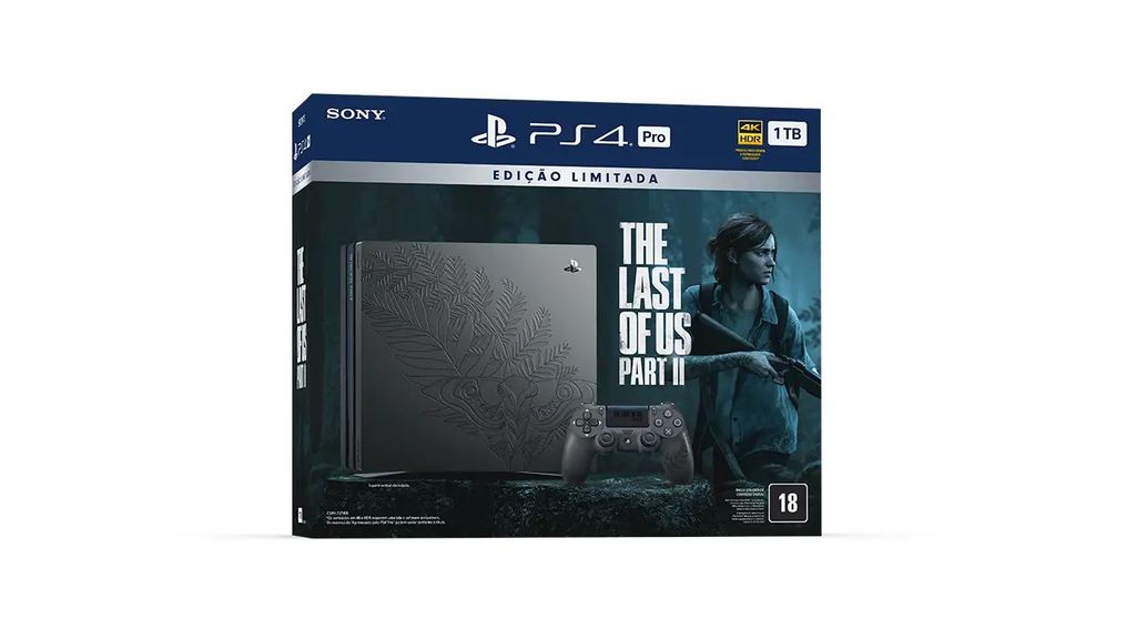 Sony anuncia edição limitada do PlayStation 4 Pro com The Last of Us Part II