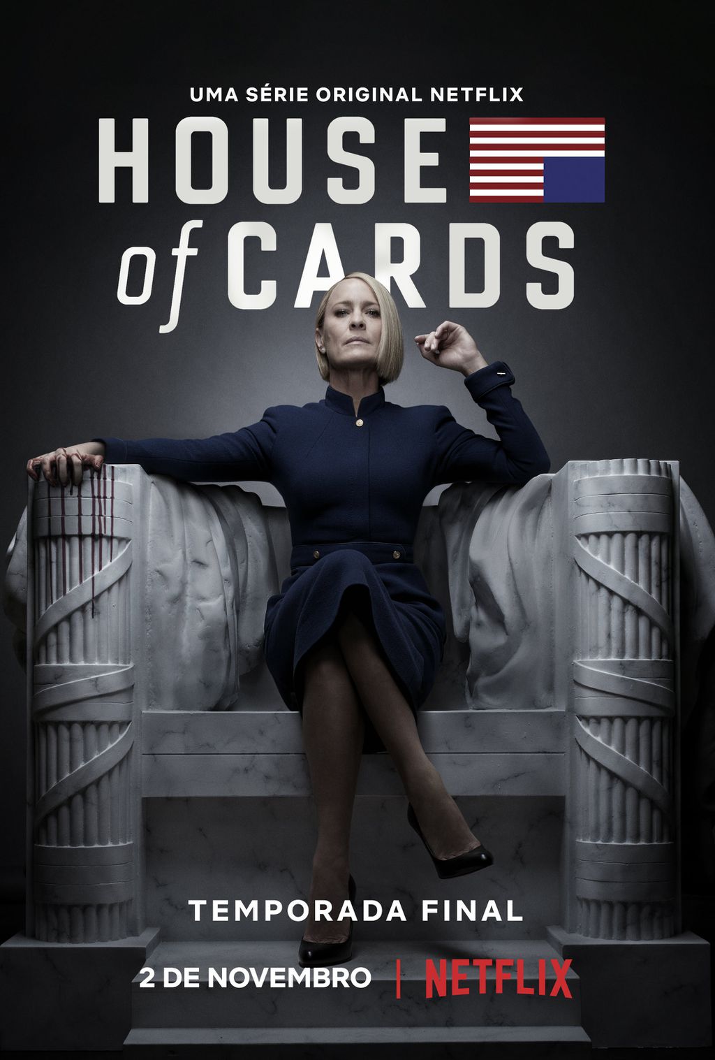 House of Cards volta para sua temporada final em 2 de novembro na Netflix