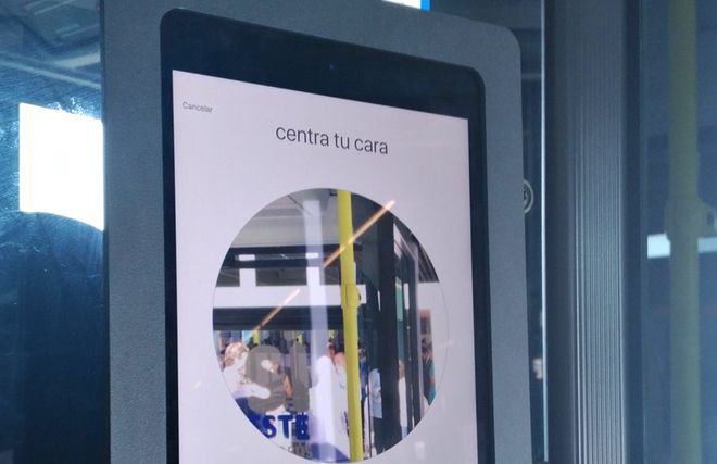 Madri testa reconhecimento facial para pagamento de ônibus