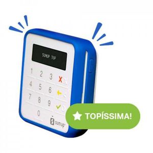 Liquidação: Maquininha de Cartão Sumup Top Bluetooth Android e iOS + Capinha exclusiva
