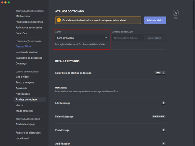 21 atalhos do Discord para você usar no PC - Canaltech