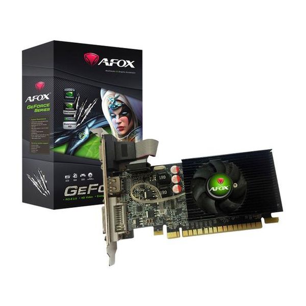 Placa de Vídeo Afox GeForce G210 1GB DDR3 - 64 bits AF210- 1024D3L5-V2 - Magazine Canaltechbr