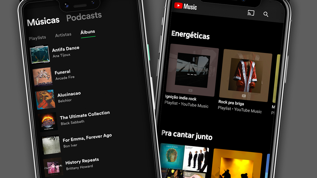 Comparando apps de música: preço, catálogos, privacidade