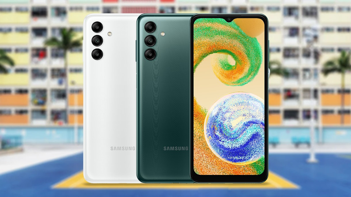 Galaxy A04e: celular básico da Samsung é revelado com grande