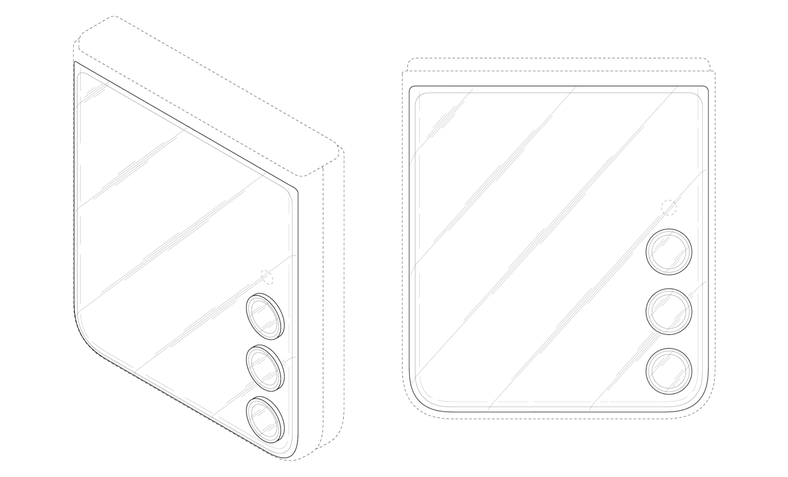 Galaxy Z Flip com câmera tripla