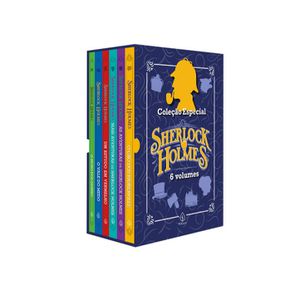 Coleção Especial Sherlock Holmes - Box com 6 livros Capa comum