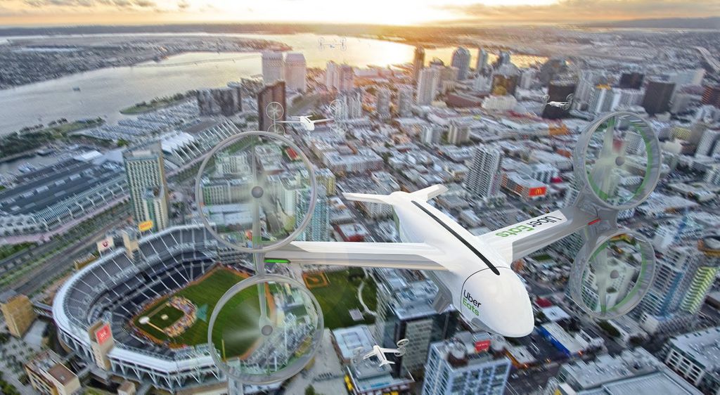 Uber Eats começa a testar entrega com drones nos EUA