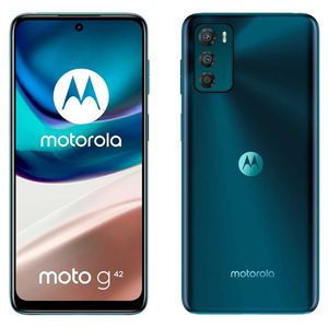 Smartphone Motorola G42 128GB Azul 4G Tela 6,4" Câmera Tripla 50MP