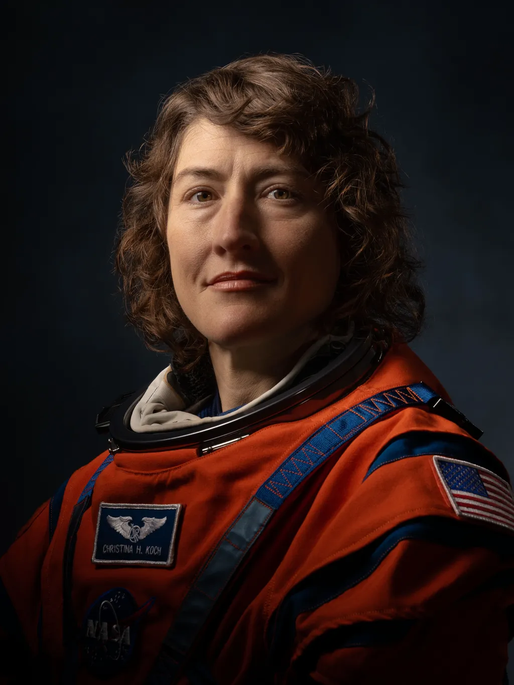 Chrstina Koch estará na missão Artemis 2 (Imagem: Reprodução/NASA)