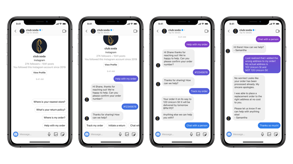 Messenger e Instagram já completaram a integração de chats (Imagem: Divulgação/Facebook)