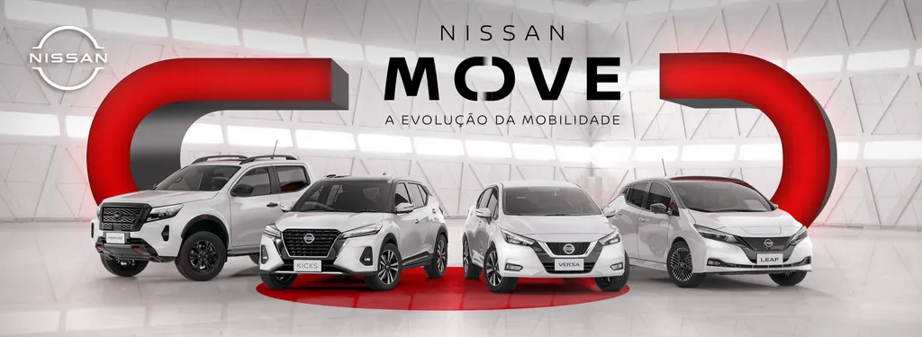 Hatch, picape, SUV? Nissan Move oferece tudo via assinatura (Imagem: Divulgação/Nissan)