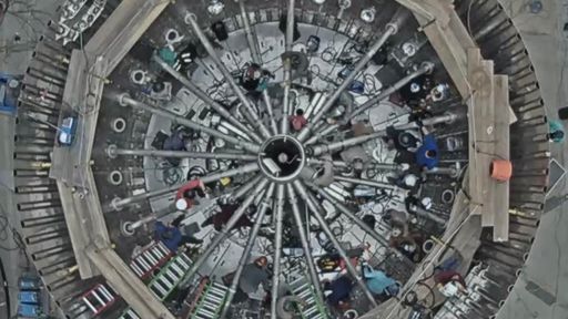 Musk mostra o complexo sistema do motor que será usado no Super Heavy