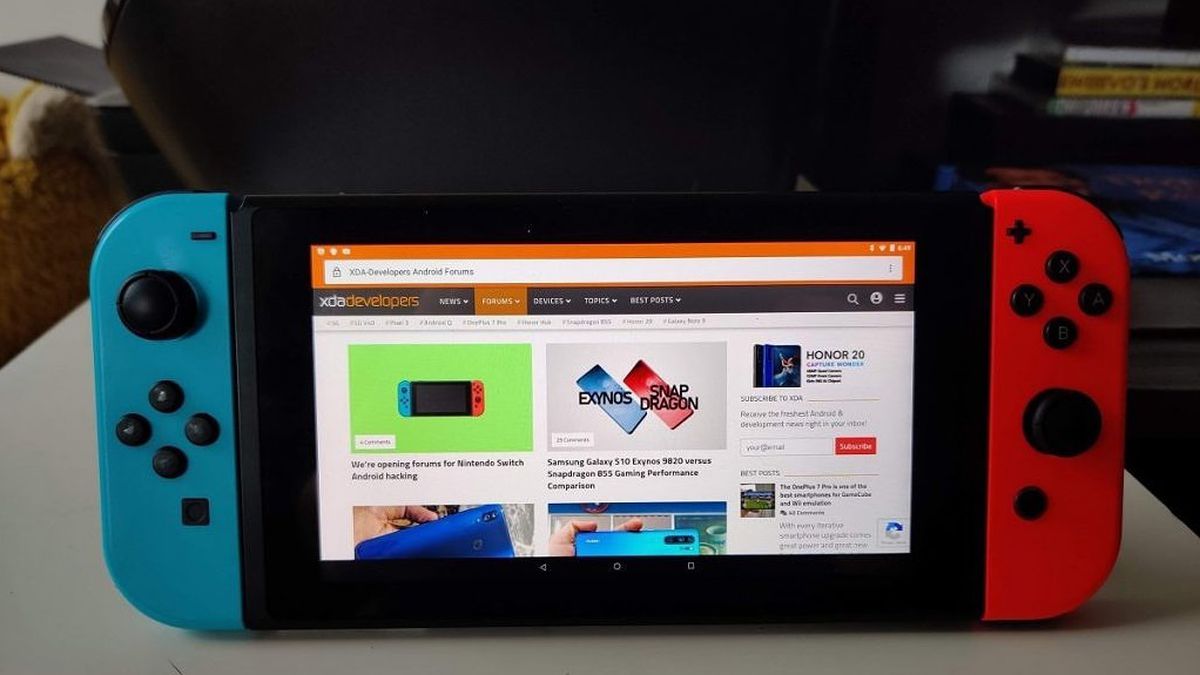 Android 10 no Switch: veja como o portátil da Nintendo se sai