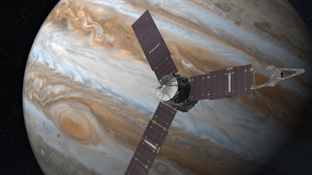 Sonda Juno seria aposentada em 2018, mas seguirá em missão até setembro de 2022 