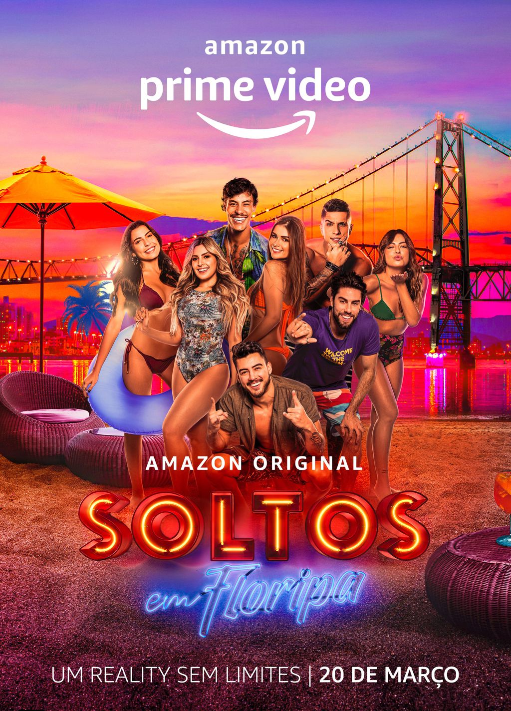 Amazon Prime Video anuncia novo reality show Soltos em Floripa