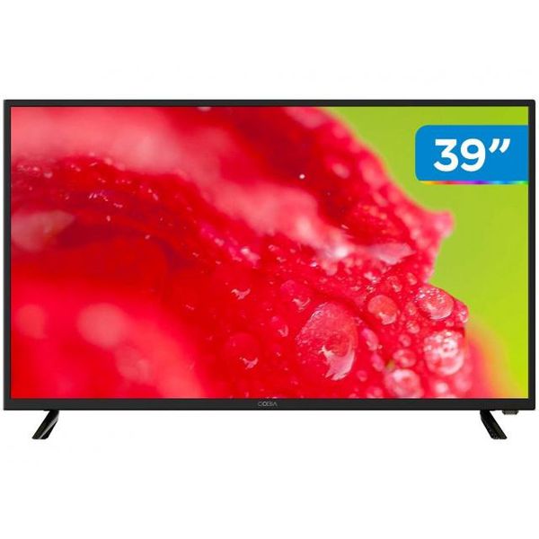 Smart TV DLED 39” Cobia CTV39FHDSM - Wi-Fi 2 HDMI 1 USB