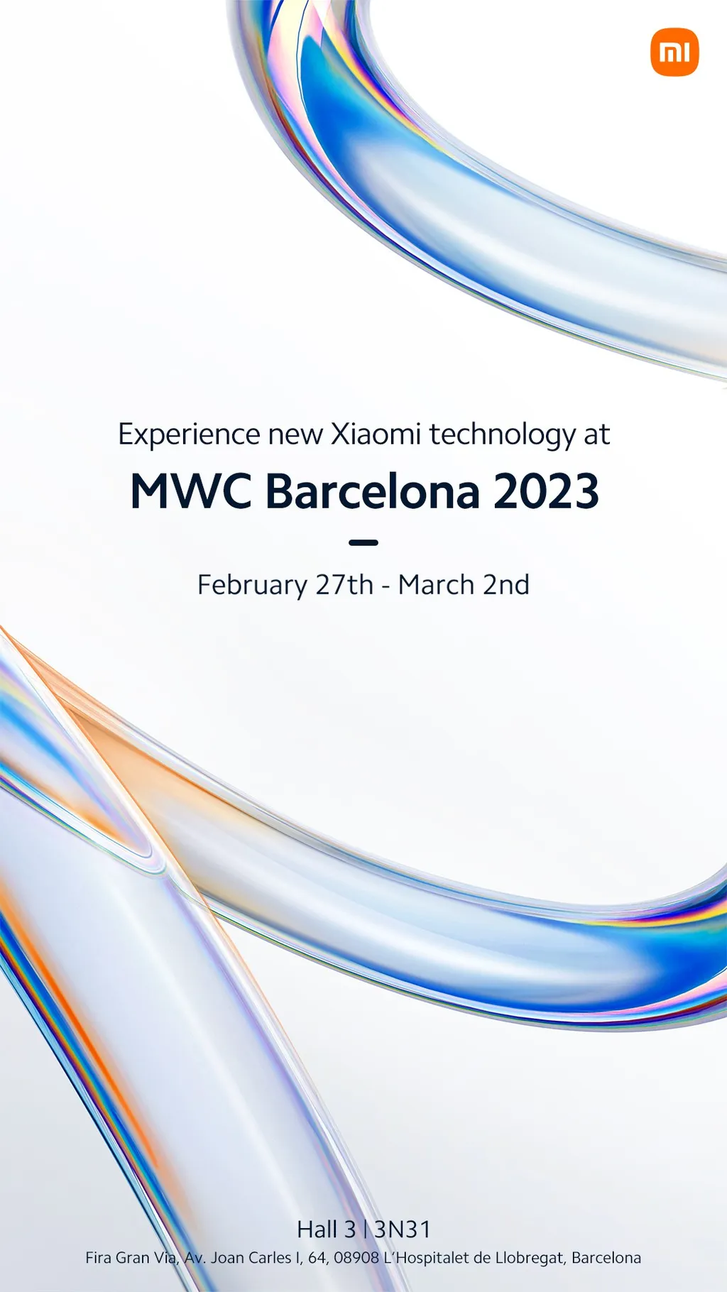 Xiaomi confirmou presença na MWC 2023 por meio de convite (Imagem: Divulgação/Xiaomi)