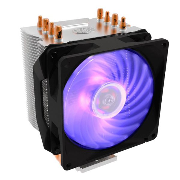 Cooler para Processador Cooler Master Hyper H410R, RGB, 92mm, Intel-AMD, RR-H410-20PC-R1
