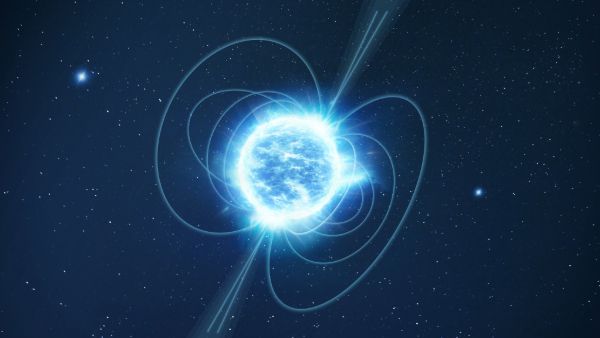 Estrela de nêutrons com campo magnético extremamente forte
