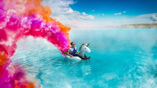 Lago tóxico na Rússia vira ponto turístico para influenciadores no Instagram