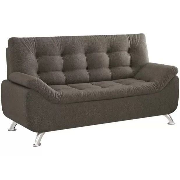 Sofá 2 Lugares Suede Decore Durban Linoforte 101643 Canaltech Ofertas