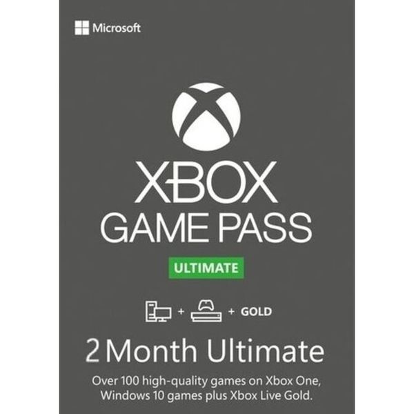 Xbox Game Pass Ultimate – assinatura teste de 2 meses (Xbox/Windows) Key GLOBAL