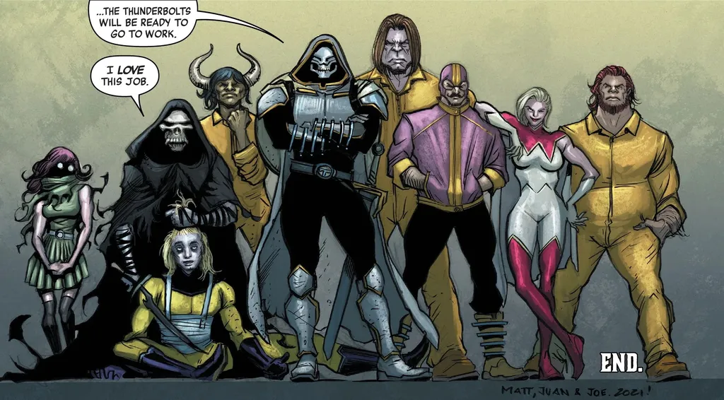 Cada formação do grupo é um festival de desconhecidos (Imagem: Reprodução/Marvel Comics)