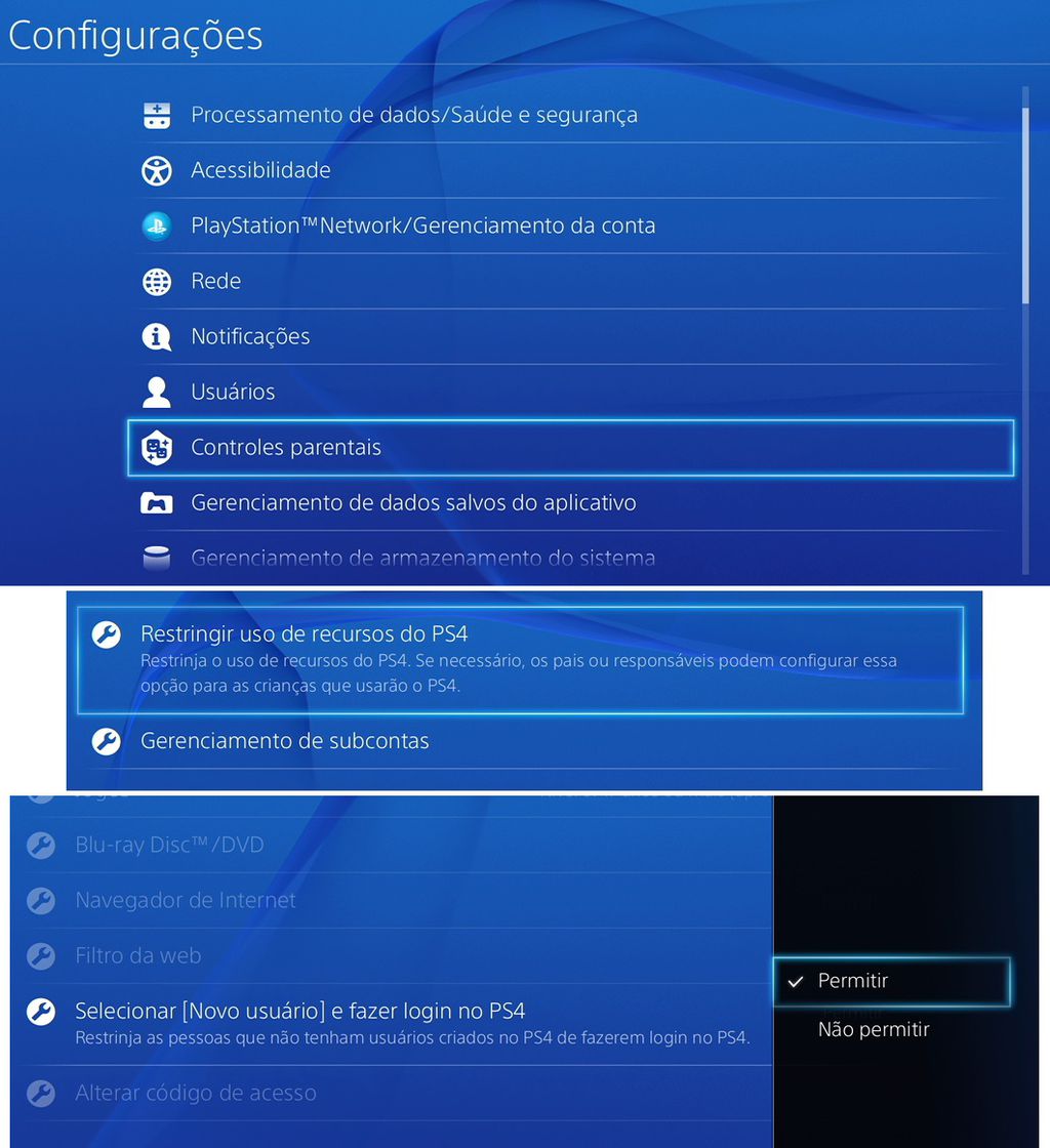 Como colocar uma senha no PS4 – Tecnoblog