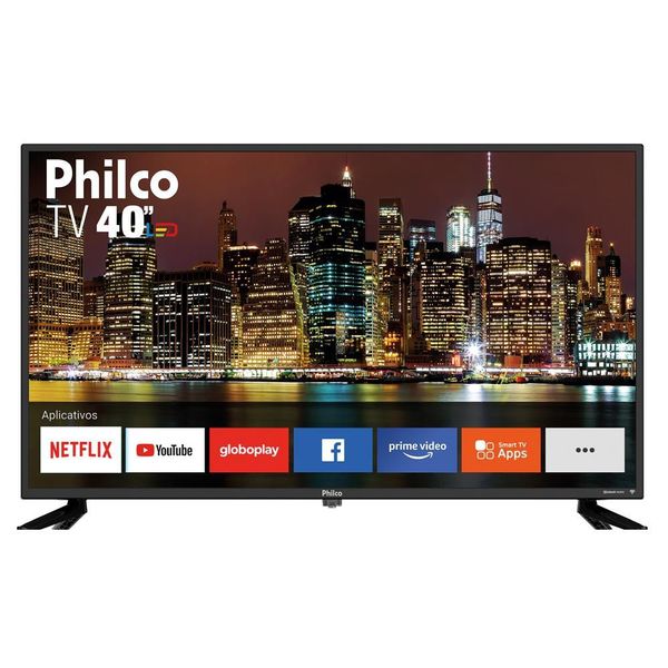 Smart TV LED 40" Full HD Philco PVT40M60S 2 HDMI 1 USB Wi-Fi com Netflix
