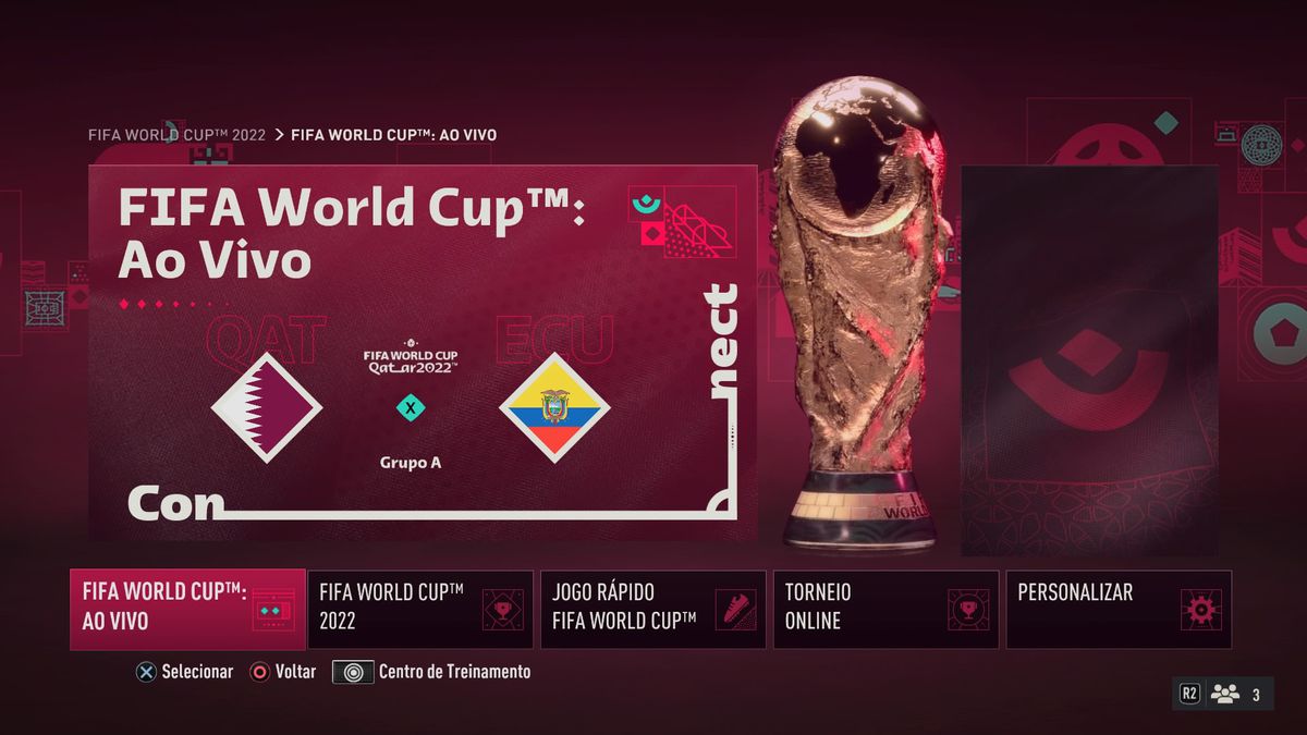 Como jogar a Copa do Mundo 2022 no FIFA 23