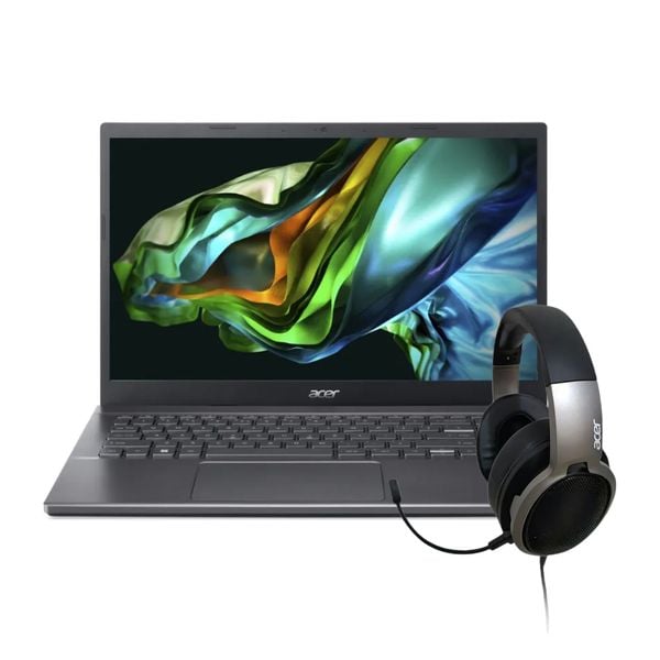 LEIA A DESCRIÇÃO | Notebook Acer Aspire 5, Intel Core i5-12450H, 8 GB RAM, 256 GB SDD, 15.6' Full HD, Linux Gutta, A515-57-58W1 + Headset Acer Office no carrinho | CUPOM + PIX