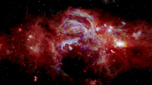 Veja o centro da Via Láctea em uma imagem muito mais nítida graças à NASA