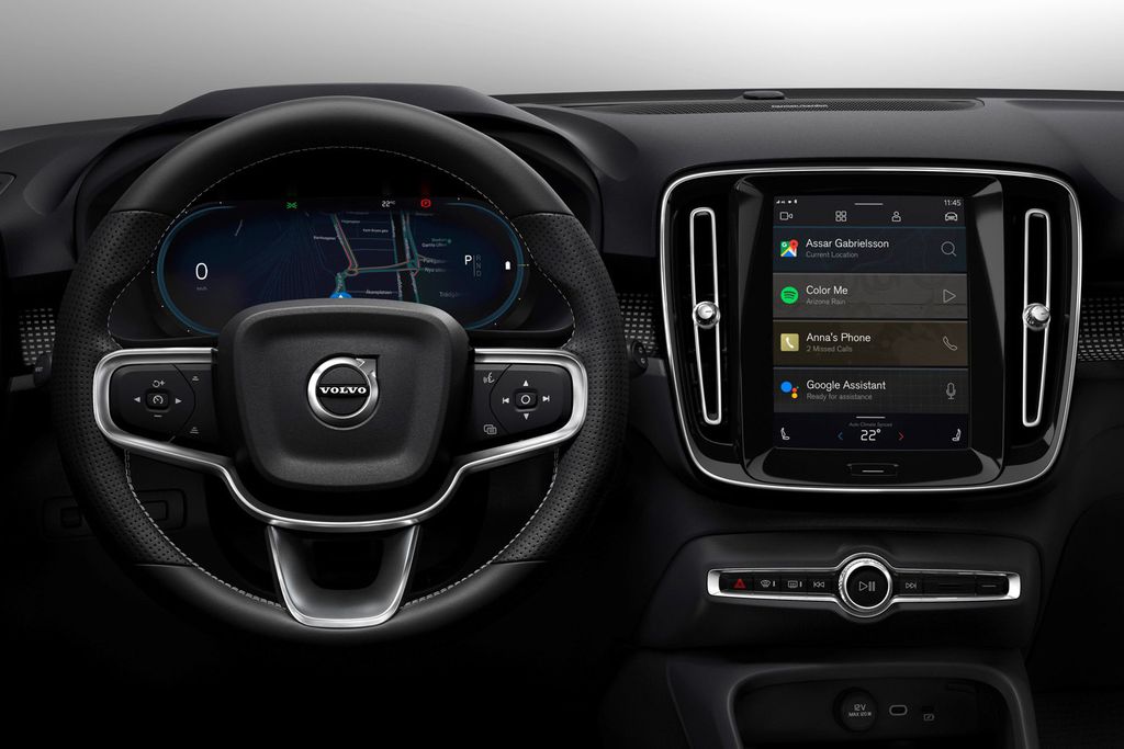O Android Automotive ganhou novos apps para melhorar a experiência dos proprietários de carros compatíveis (Imagem: Reprodução/Volvo)