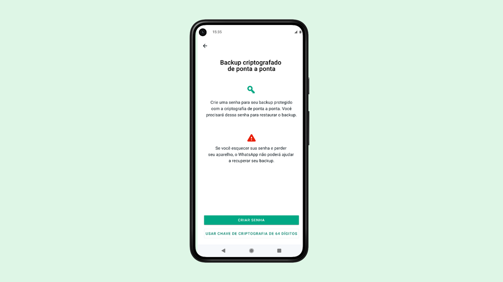 O app de conversas terá mais uma solução para impedir acesso indevido a dados (Imagem: Divulgação/WhatsApp)