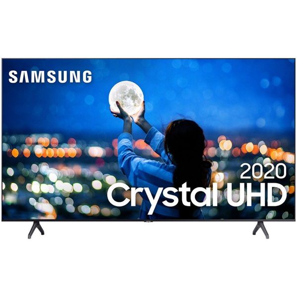 Samsung Smart TV 43'' Crystal UHD 43TU7000 4K 2020 Wi-fi Borda Infinita Controle Remoto Único Bluetooth e Processador Crystal 4K [CUPOM DE DESCONTO E CASHBACK]