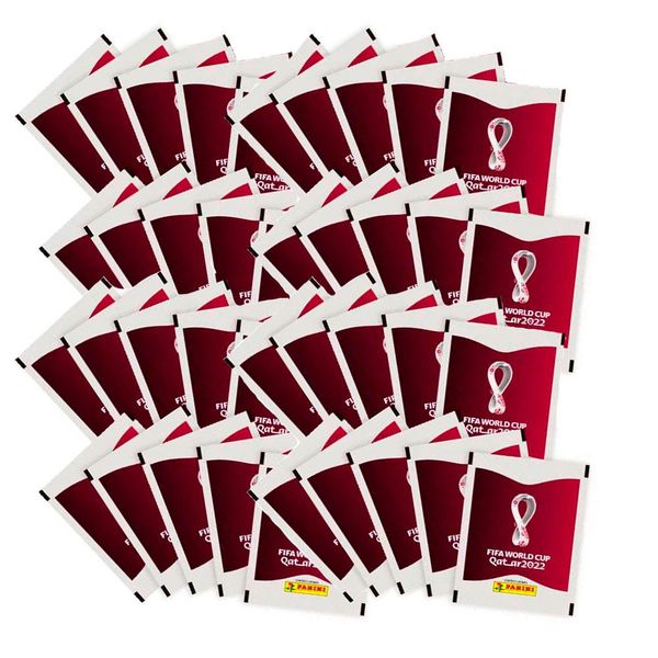 Copa do Mundo 2022, 40 Envelopes de Figurinhas, FIFA, World Cup Qatar 2022 - 004286KBBR40 [CUPOM]