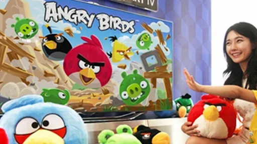O que achamos de jogar Angry Birds em uma SMART TV