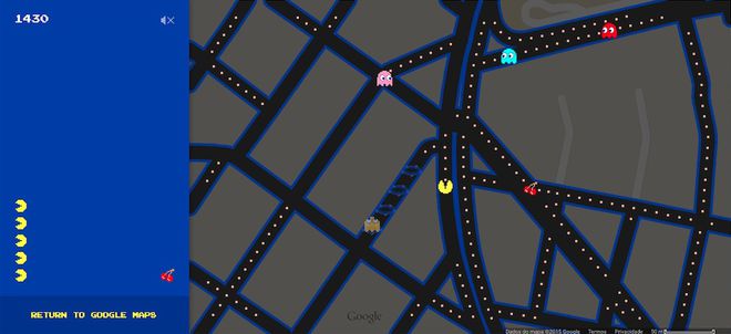 Google Maps vira um enorme jogo de Pac-Man neste 1º de abril - Canaltech