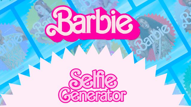 Reprodução/Barbie Selfie Generator