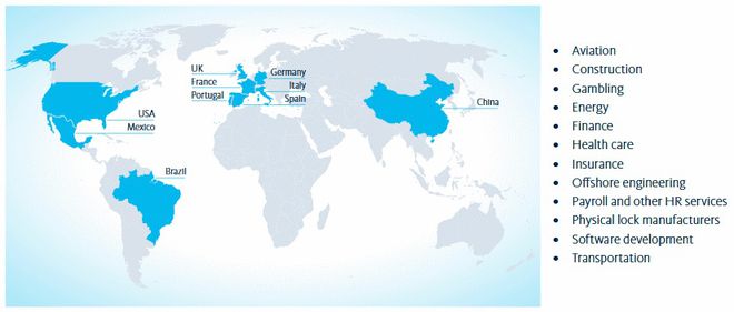 Países afetados pelos hackers chineses/ Imagem: Fox-IT
